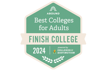 Abound Best Colleges for Adults Award Image